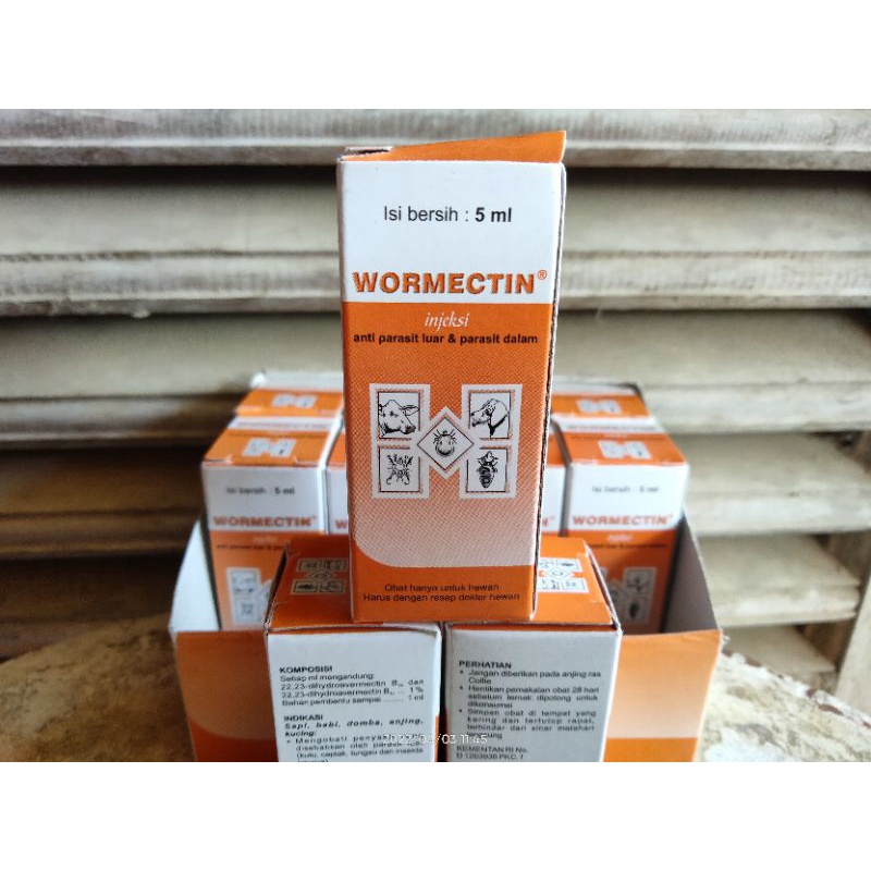 Jual WORMECTIN 5ml | Shopee Indonesia