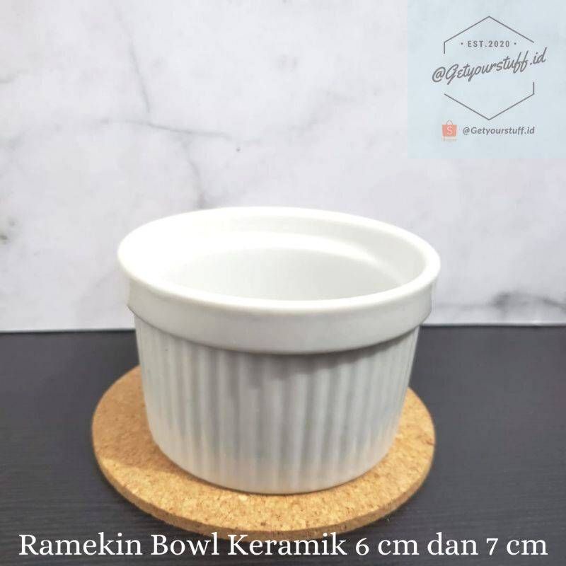 Jual Ramekin Porcelain Mangkok Saus Keramik Shopee Indonesia
