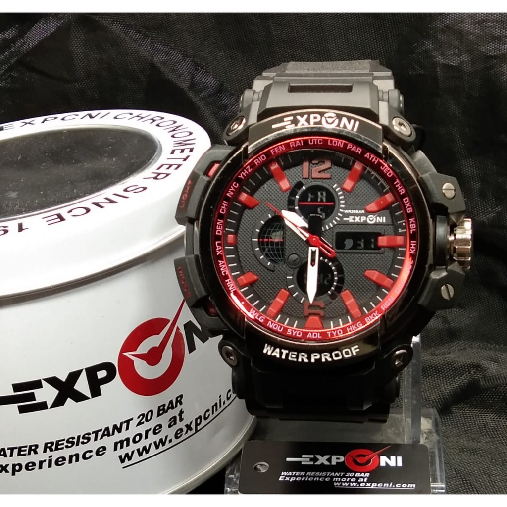 Jam tangan store exponi waterproof