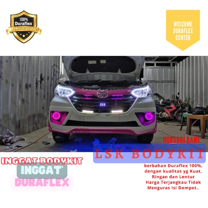 Jual Bodykit Avanza 2016 2017 2019 BODIKIT BODY KIT Body Kit Avanza ...