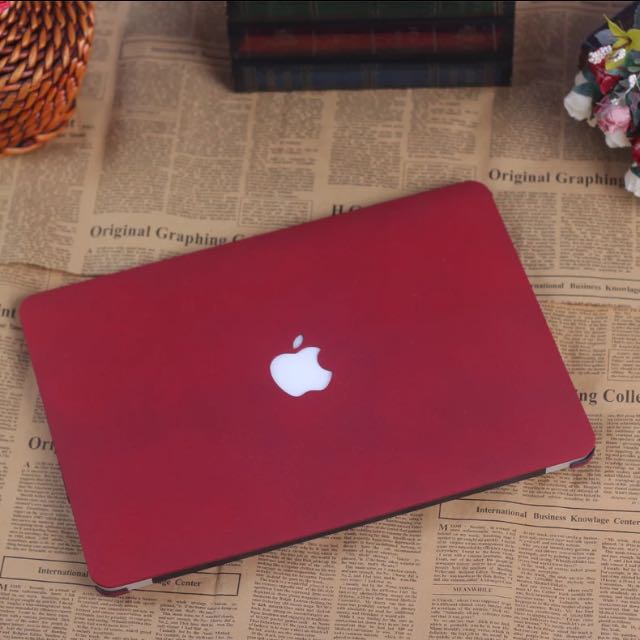 Jual Macbook Sand Case Red Wine MAROON NEW AIR PRO RETINA Touchbar 11