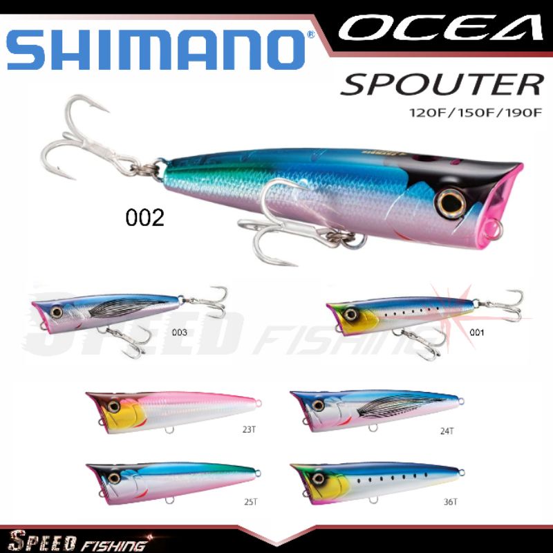 Shimano Ocea Spouter Lures 120mm and 150mm 