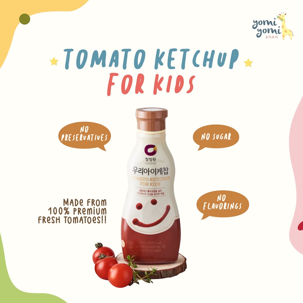 Jual Tomato Ketchup For Kids/ Saus Tomat Anak/ Saus Tomat Korea ...