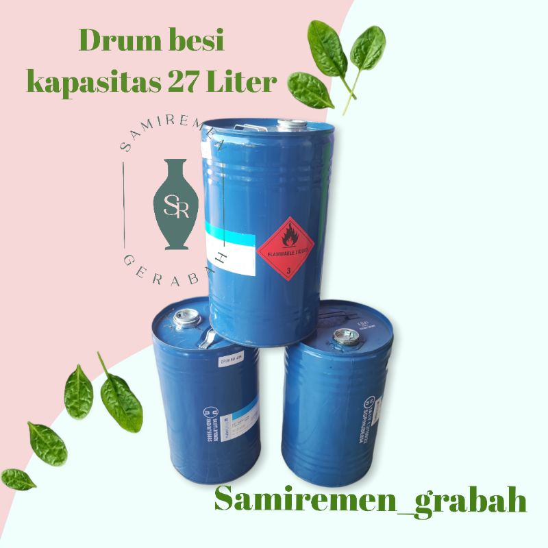 Jual Drum Jerigen Tong Bensin Besi 27 Liter Shopee Indonesia 0178