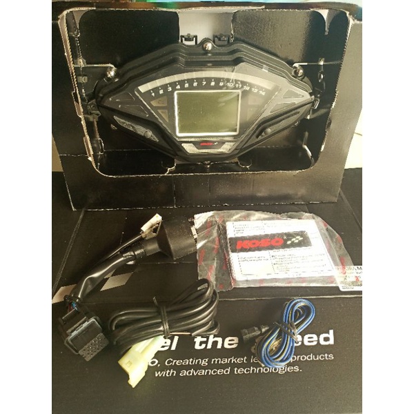 Jual speedometer KOSO DIGITAL VARIO LED OLD Shopee Indonesia