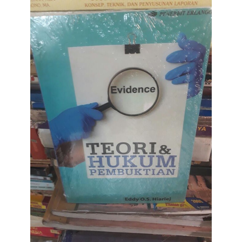 Jual Buku Teori Hukum Pembuktian Eddy Os Hiariej Shopee Indonesia