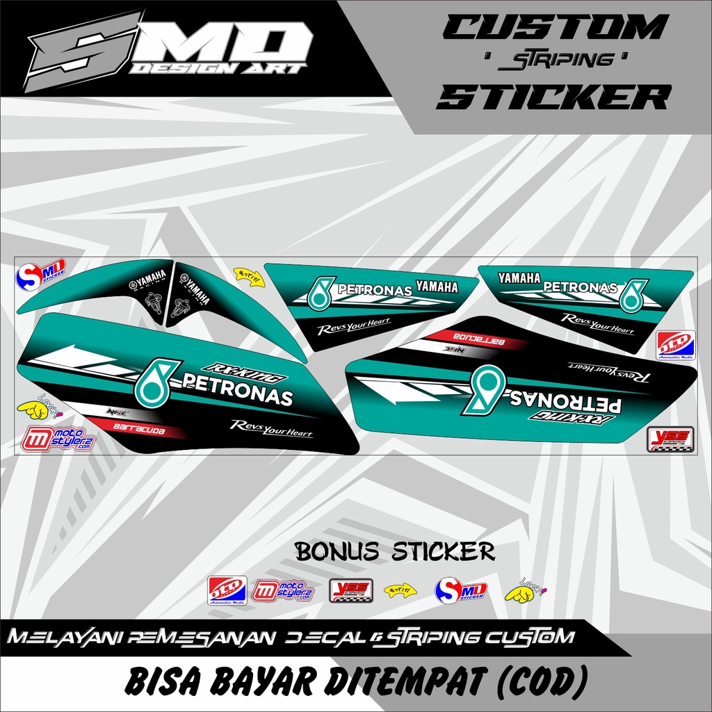 Jual STRIPING RX KING PETRONAS VARIASI RACING KEREN TERBARU | Shopee ...