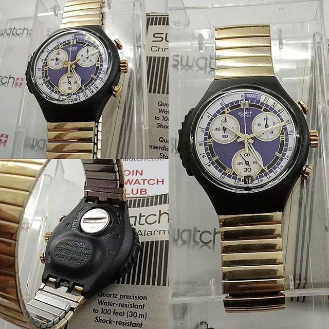Swatch discount chrono alarm