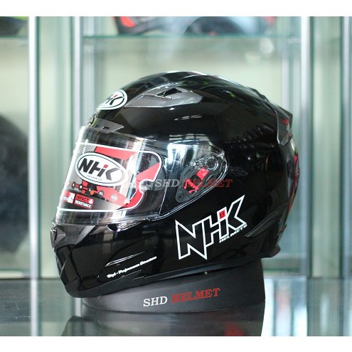 Helm nhk sale full face hitam