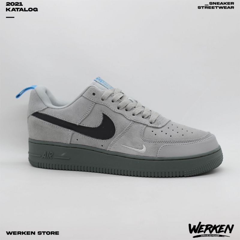 Jual Nike Air Force 1 Max Gross Grey Shopee Indonesia