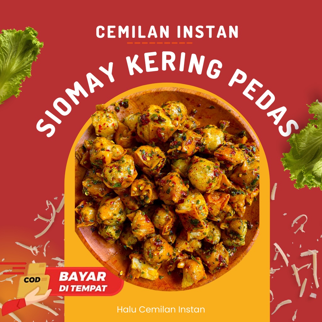 Jual Siomay Kering Mini Pedas 1kg Siomay Kering Pedas 1kg Shopee