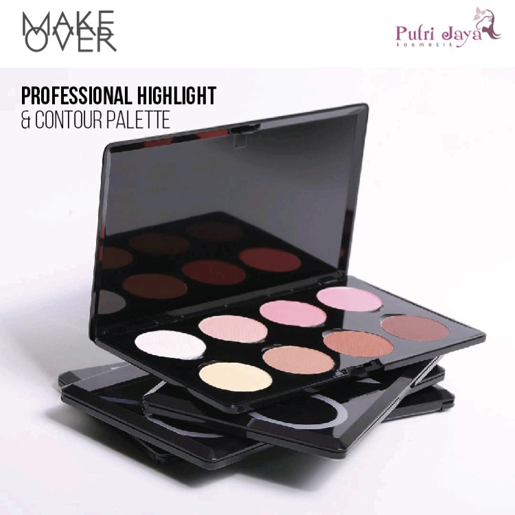 Jual MAKEOVER Professional Highlight Contour Palette Shopee