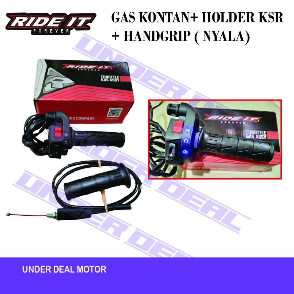 Jual Gas Kontan Variasi Model Ksr Nyala Lampu Gas Kontan Ksr Ride It Nyala Lampu Handgrip