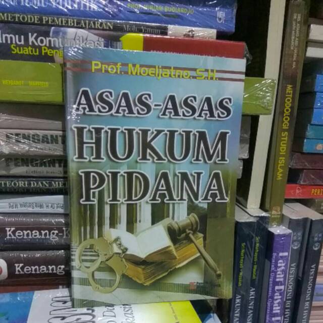 Jual Asas-asas Hukum Pidana By Prof.moeljatno | Shopee Indonesia