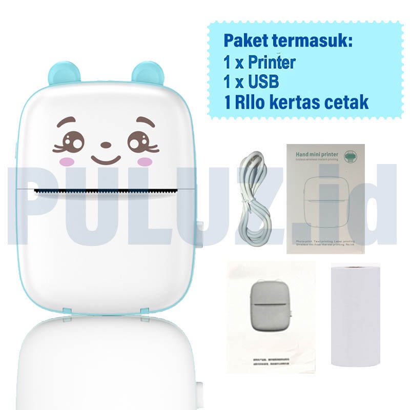 Pocket Thermal Printer Ggomi Cute , Mini Label Printer Portable, Label ...