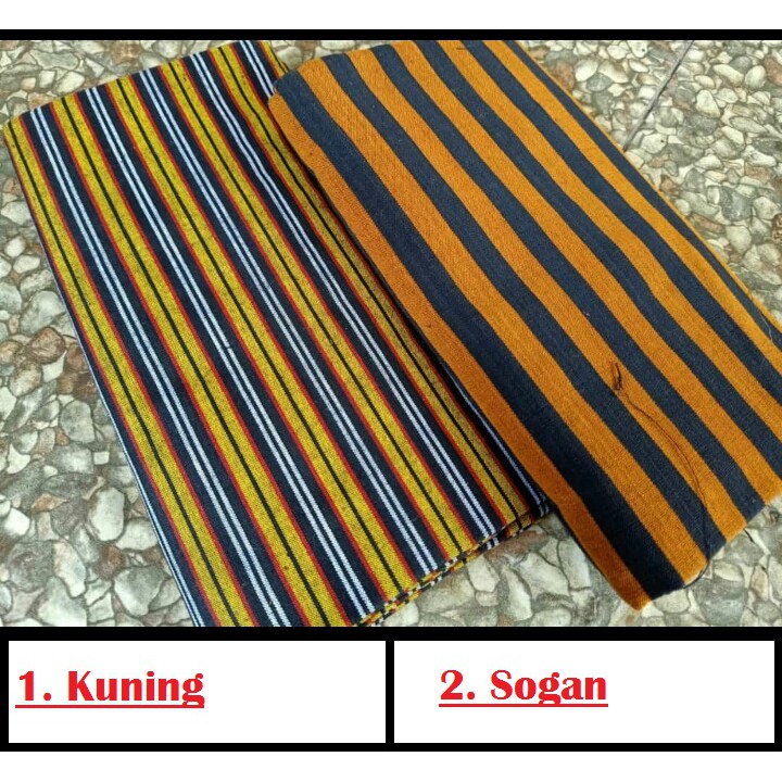 Jual Batik Kain Tenun Lurik Bahan Seragam Sks Shopee Indonesia