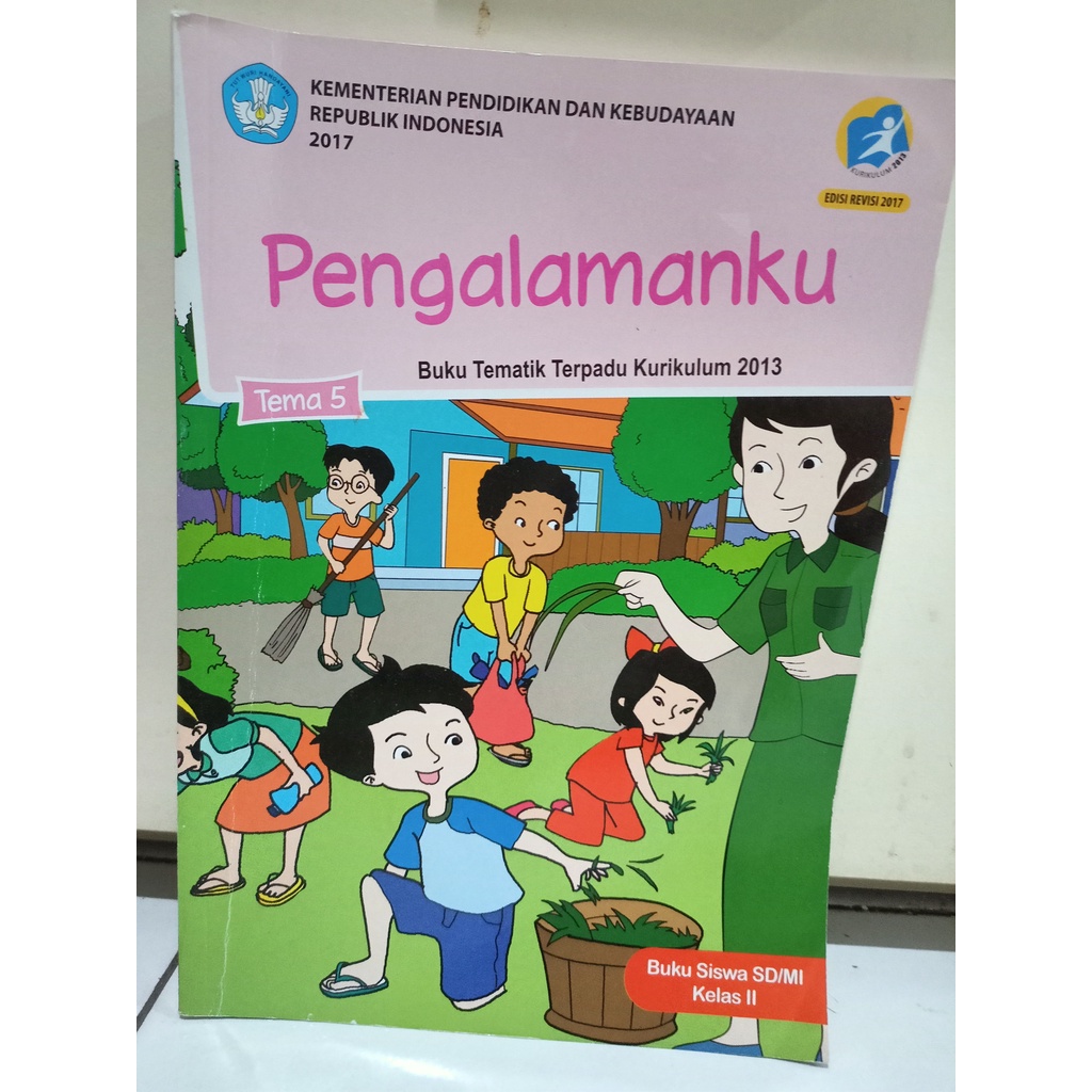 Jual Buku Tematik Kelas 2 Buku Pelajaran Sd Kelas 2 Kemendikbud K13 Revisi Terbaru 9347