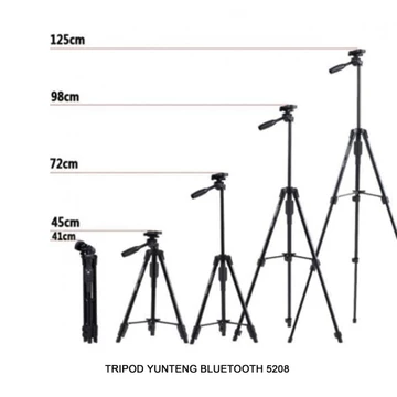 Ready!Tripod Yunteng Bluetooth Vct 5208 25866
