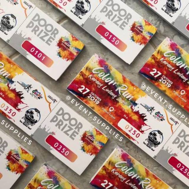 Jual Tiket Kertas Event Acara Full Color | Shopee Indonesia