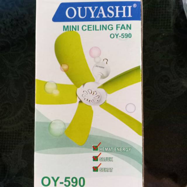 Jual Kipas Angin Gantung Ouyashi Oy Mini Ceiling Fan Baling