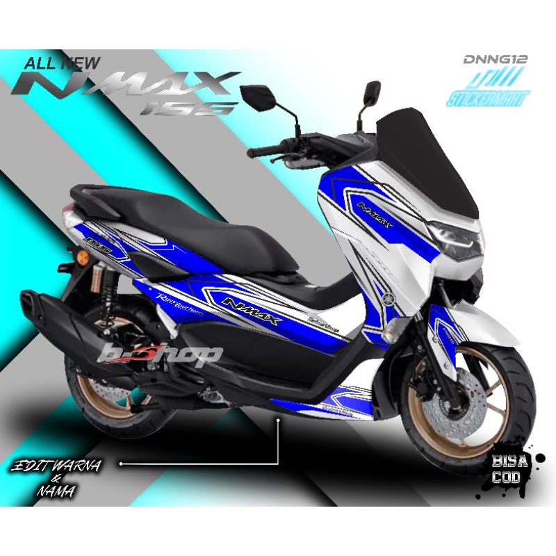 Jual Decal New Nmax motif new release grafis simple variasi warna motor ...