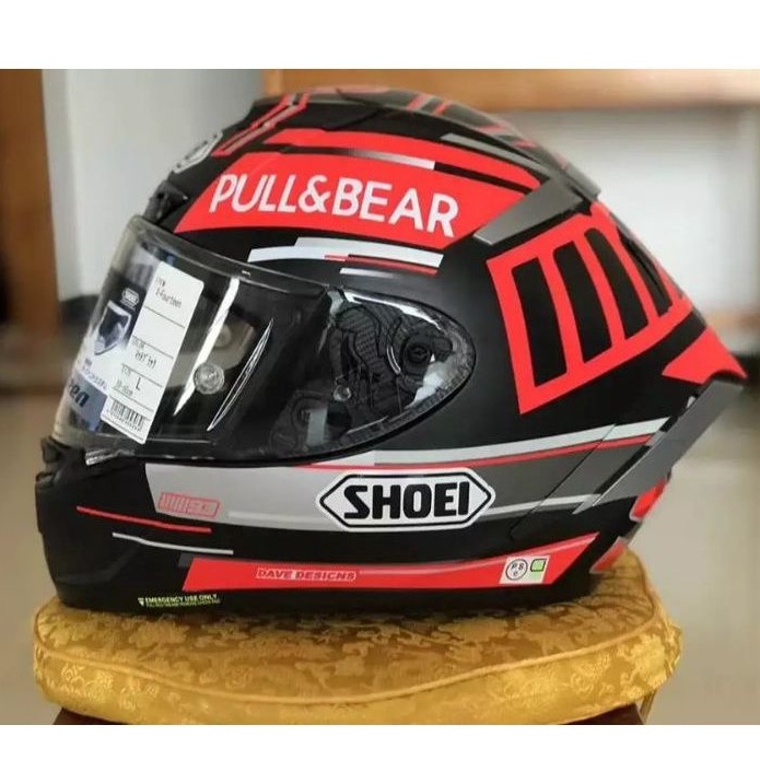 harga helmet shoei Helmet Shoei Original Harga Helm Shoei Full Face SHOEI X14 Helmet SHOEI  Full Face Red Bull