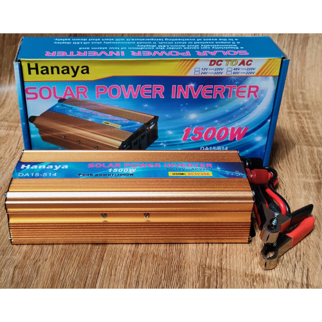 Jual POWER INVERTER DC ke AC Aki listrik Serbaguna | Shopee Indonesia