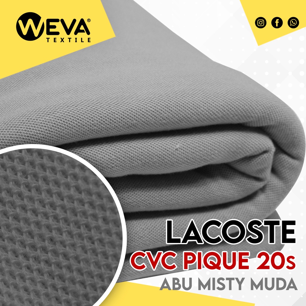 Bahan cvc lacoste hotsell