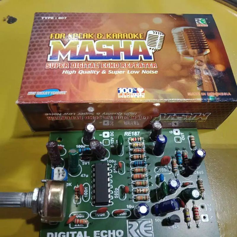 Jual Kit Digital Echo Repeater MASHA | Shopee Indonesia