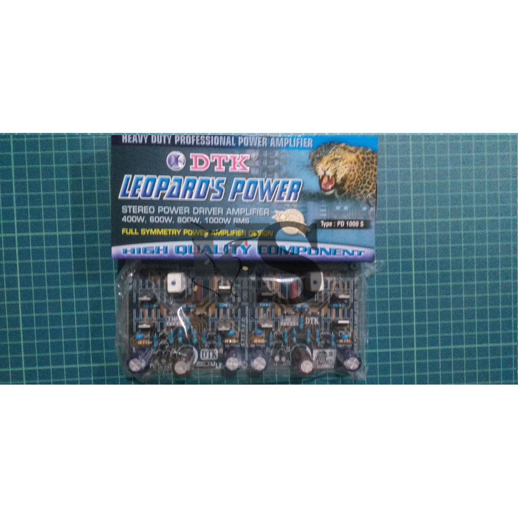 Jual Stereo Power Driver Amplifier DTK PD 1000S | Shopee Indonesia