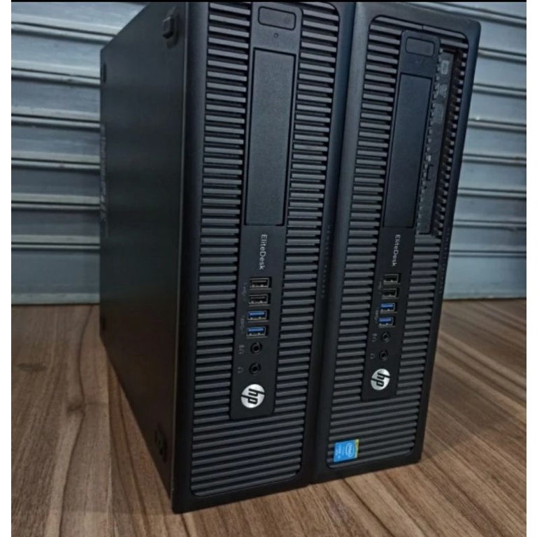 Jual Pc Hp Elitedesk 800 G1 Core i5 4570 4Th ram 4Gb hdd 500Gb | Shopee ...