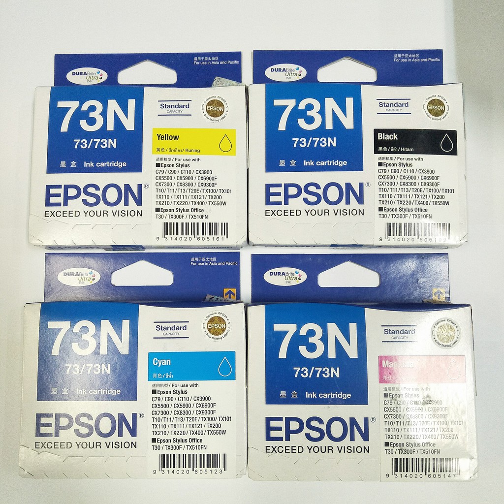 Epson Cartridge 73N Magenta Tinta Printer Original (4)