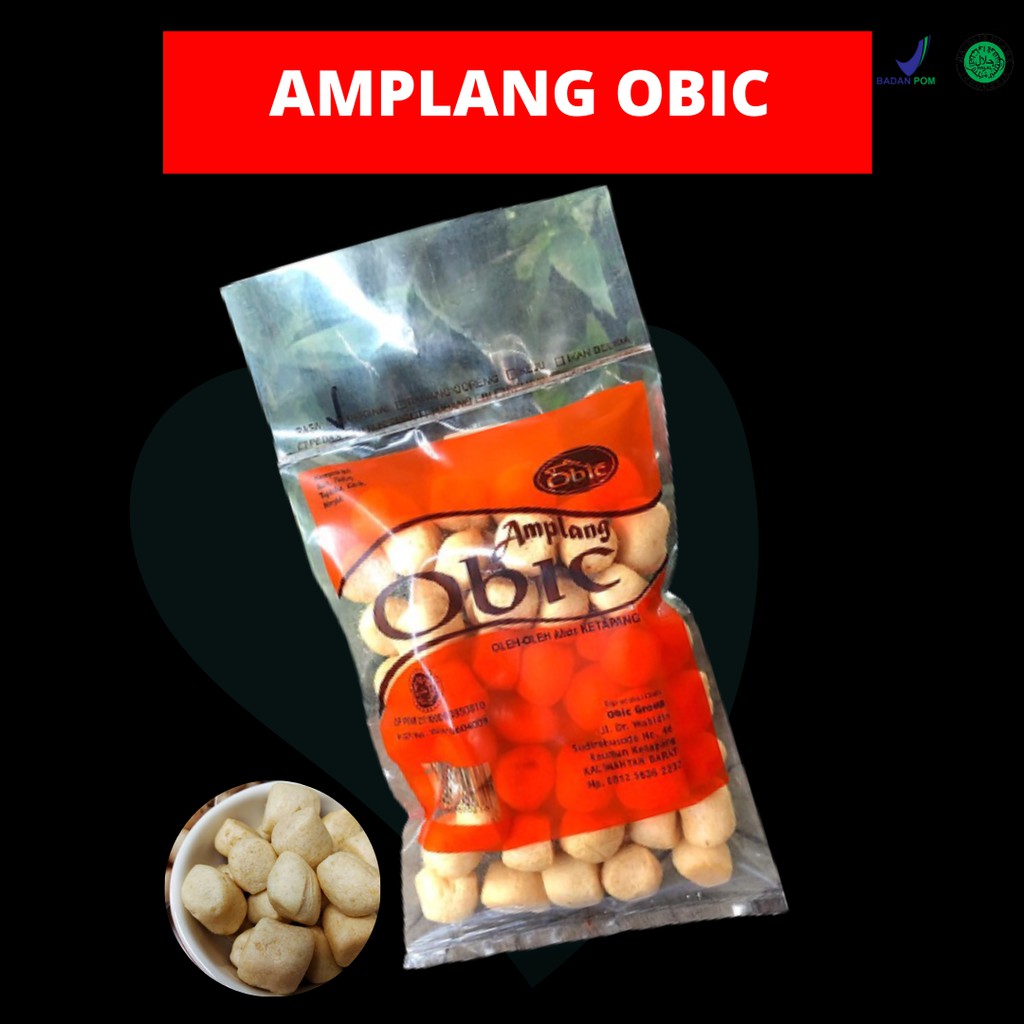 Jual Amplang Obic Asli Kalimantan Oleh Oleh Kalbar Ikan Tenggiri Asli