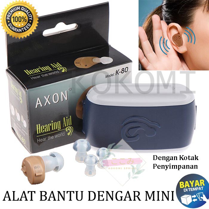 Jual Alat Bantu Dengar Mini Tidak Terlihat Dapat Kotak Alat Pendengaran ...