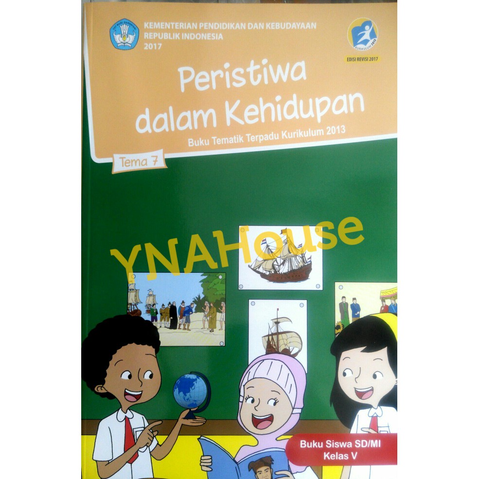 Jual Buku Paket Tematik SD Kelas 5 Tema 7 Revisi 2017 | Shopee Indonesia