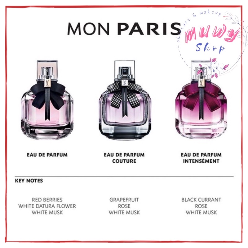 Aroma ysl mon paris online