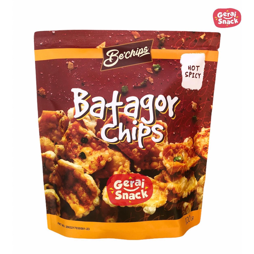 Jual Batagor Kering BeChips All Varian Oleh2 Khas Bandung 70 g | Shopee ...