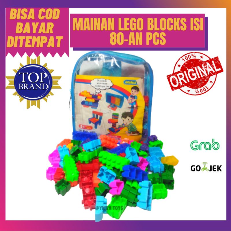 Jual MAINAN ANAK LEGO BLOCK TAS/MAINAN EDUKASI ANAK LEGO BLOCKS KREATIF ...