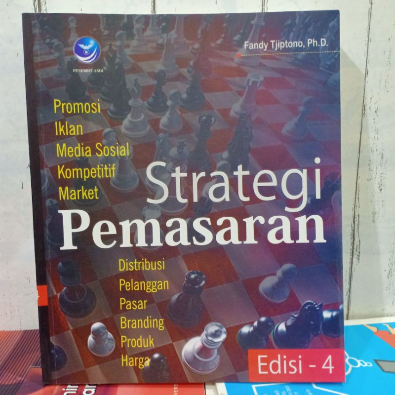 Jual ORIGINAL BUKU STRATEGI PEMASARAN Edisi 4 Promosi - Iklan - Media ...