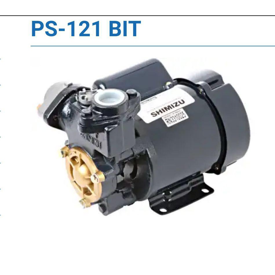 Jual POMPA AIR SHIMIZU PS-121 BIT WATER PUMP SHIMIZU PS121BIT / POMPA ...