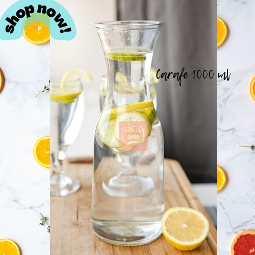 Jual Gelas Carafe 1000 Ml Jus Glass Pitcher Kaca 1000 Ml Shopee Indonesia 7286