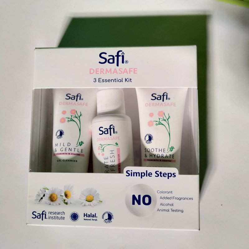 Jual Safi Dermasafe 3 Essential Kit (Trial Kit) | Shopee Indonesia