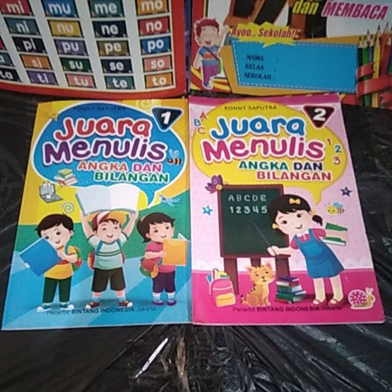 Jual BUKU ANAK JUARA MENULIS ANGKA DAN BILANGAN | Shopee Indonesia