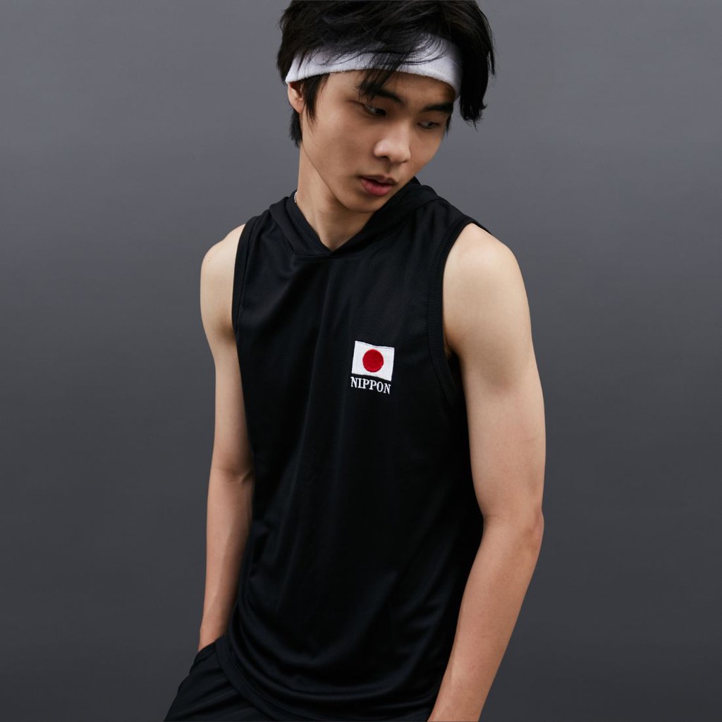 Jual DONSON Sportswear Hoodie Singlet Sleeveless Tank Top Japan Nippon
