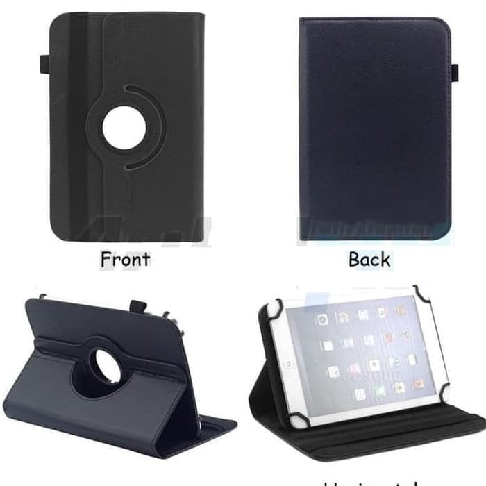 Jual Lenovo Ideapad D330 10.1 Flip Leather Case Casing Rotating Book ...