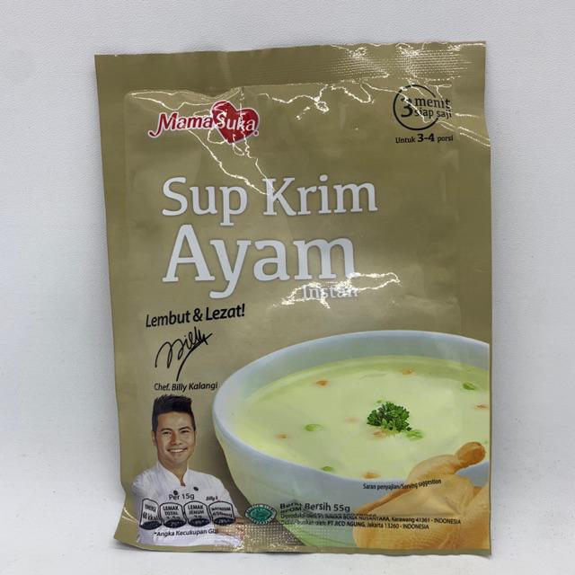 Jual Mama Suka Sup Krim Ayam Jamur Jagung 55gr All Varian Shopee