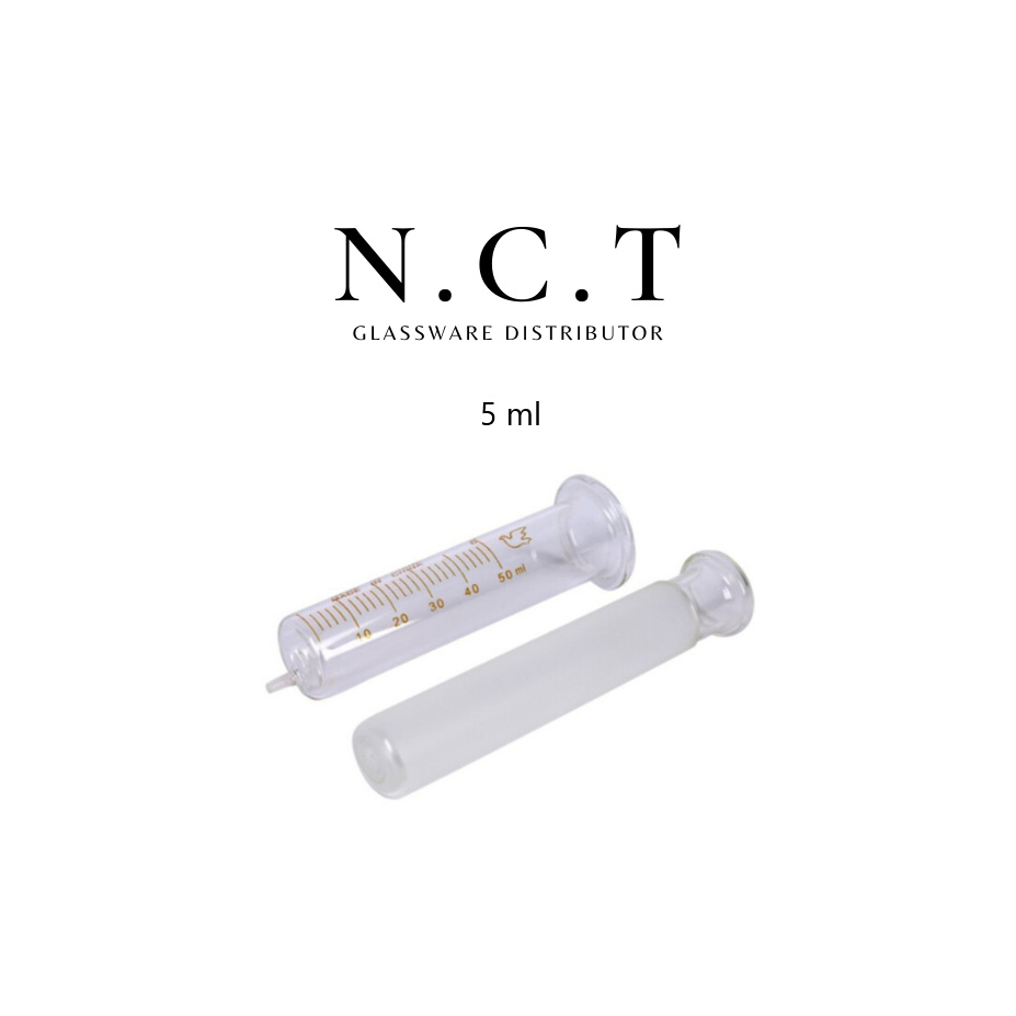 Jual Transparent Glass Syringe 5 ml Shopee Indonesia