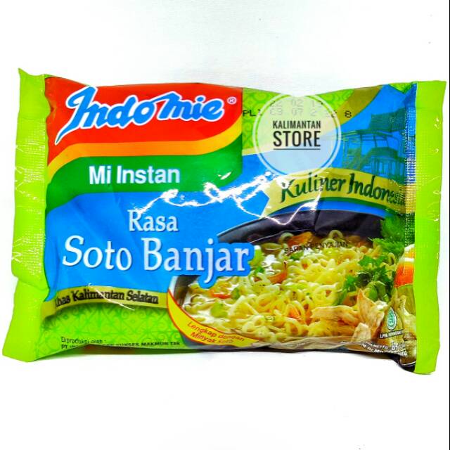 Jual Indomie Rasa Soto Banjar (5 BUNGKUS) | Shopee Indonesia