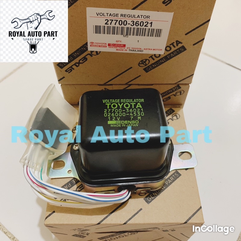 Jual Ket Out Regulator Assy Toyota Kijang 5K 7K Bensin Original ...