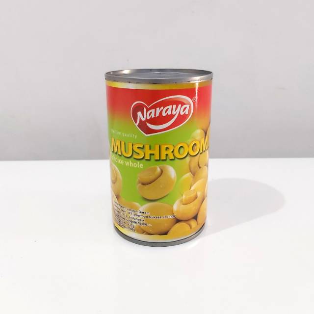 Jual Naraya Whole Mushroom Jamur Kancing 425g Shopee Indonesia